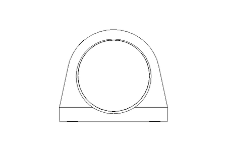 Корпус подшипника на лапках SHE08-E-N 40