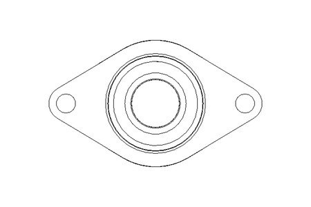 Flange bearing PCFT 35x92x38.9