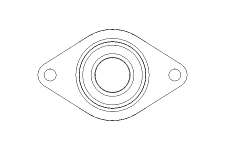 FLANGE BEARING  PCJT 40