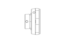 Flange bearing RCJTZ FA125.8 40x105x56.3