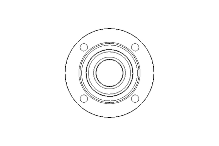 Cuscinetto flangiato PME FA125.8 50x165