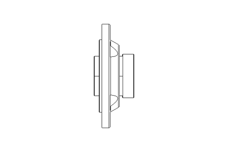 Rodamiento con brida RFE 50x165x62,7