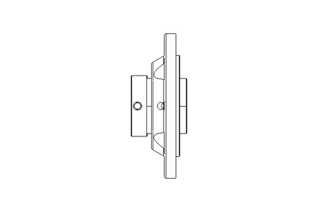 Mancal de flange RFE 50x165x62,7