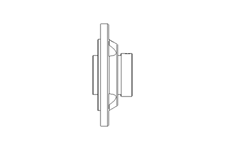 Rodamiento con brida RFE 50x165x62,7