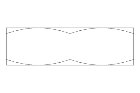 Шестигранная гайка M10x1,25 A2 DIN439