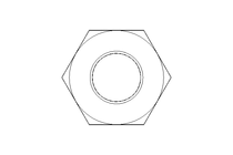 Écrou hexagonal M10x1,25 A2 DIN439