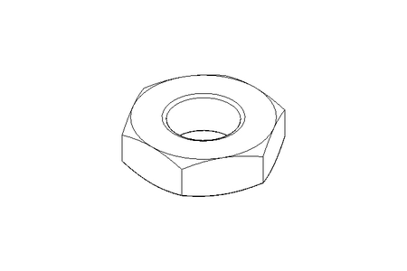 Hexagon nut M8 A2 DIN439