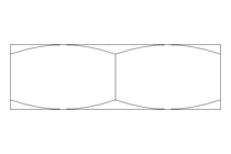 Écrou hexagonal M8 A2 DIN439