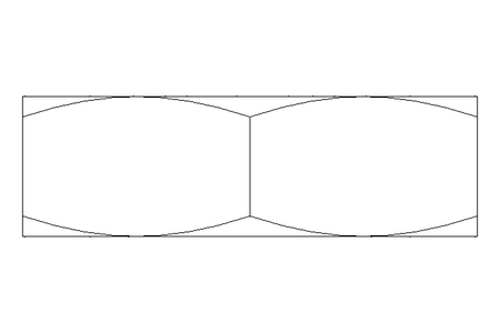 Hexagon nut M8 A2 DIN439