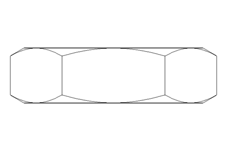 Écrou hexagonal M8 A2 DIN439