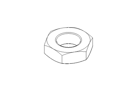 Hexagon nut M10x1 St-Zn DIN439