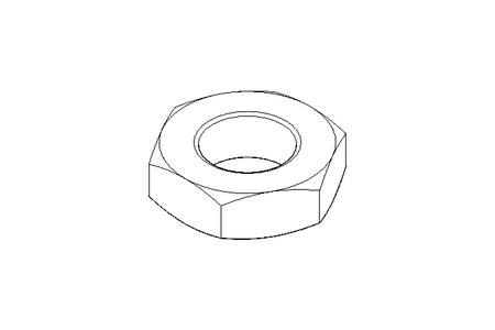 Шестигранная гайка M10x1 A2 DIN439