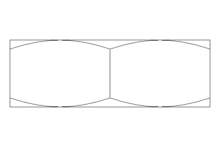 Porca sextavada M12 St-Zn DIN439