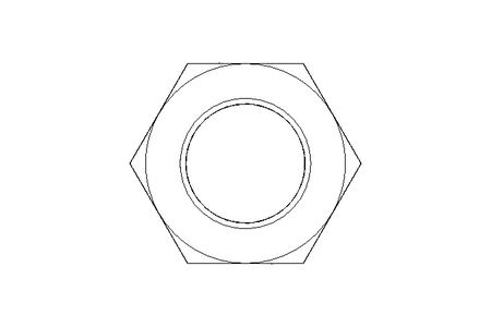 Tuerca hexagonal M16x1,5 St-Zn DIN439