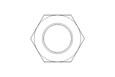 Écrou hexagonal M16x1,5 A2 DIN439