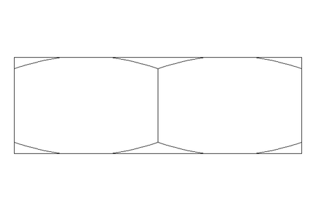 Tuerca hexagonal M20x1,5 St-Zn DIN439