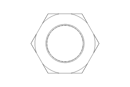 Écrou hexagonal M20x1,5 St-Zn DIN439