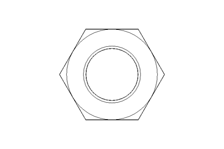 Écrou hexagonal M24 A2 DIN439