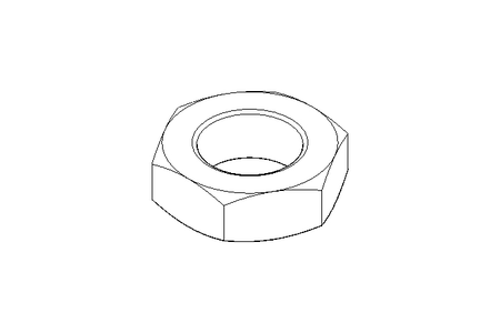 六角螺母 M24x2 St-Zn DIN439