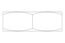 Écrou hexagonal M30x1,5 St-Zn DIN439