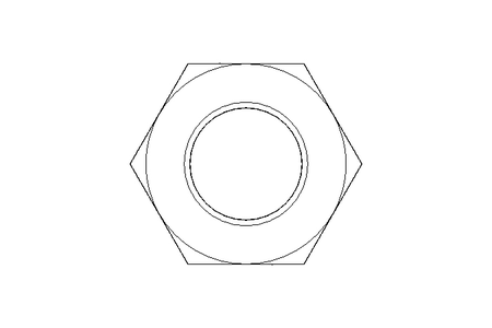 Sechskantmutter LH M12 A2 DIN439