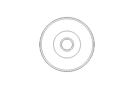 Гайка с накаткой M4 MS DIN467