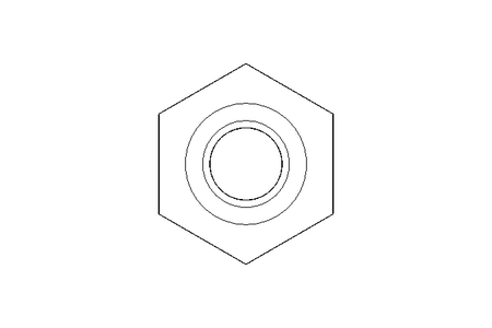 Hexagon weld nut M5 A2 DIN929