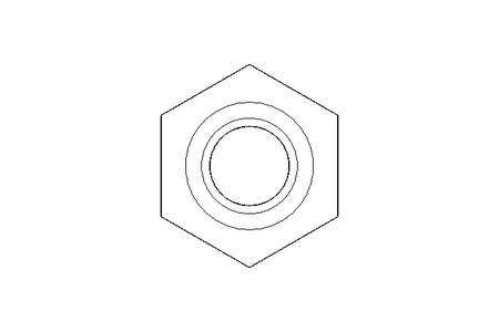 Tuerca hexagonal soldable M6 A2 DIN929