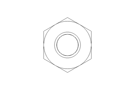 Hexagon weld nut M6 A2 DIN929