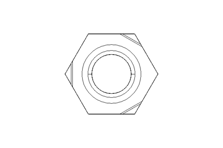 Hexagon weld nut M10 A2 DIN929