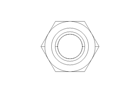 Hexagon weld nut M10 A2 DIN929