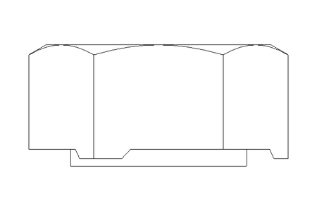 Ecrou soudé à 6 pans M16 A2 DIN929