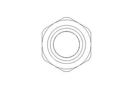 Hexagon weld nut M12 A2 DIN929