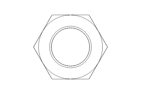 Шестигранная гайка M16x1,5 A2 DIN934