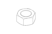 Écrou hexagonal M24x1,5 A4 DIN934