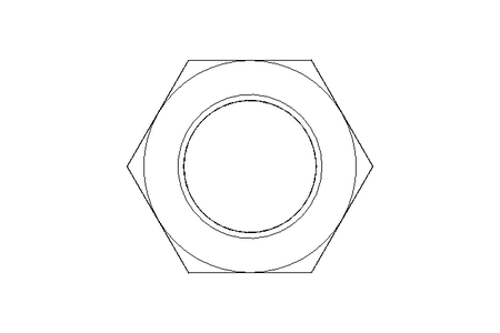 Écrou hexagonal M24x1,5 A4 DIN934