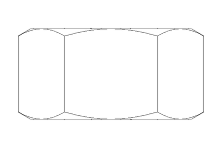 Hexagon nut M36 St-Zn DIN934