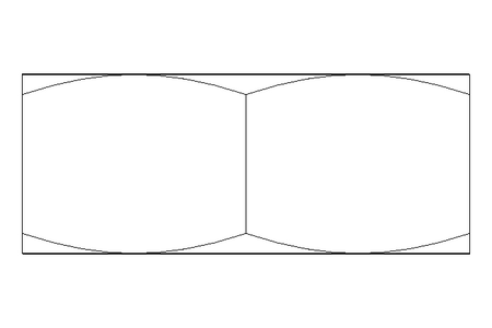 Écrou hexagonal M2 A2 DIN934