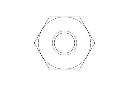 Écrou hexagonal M2 A2 DIN934