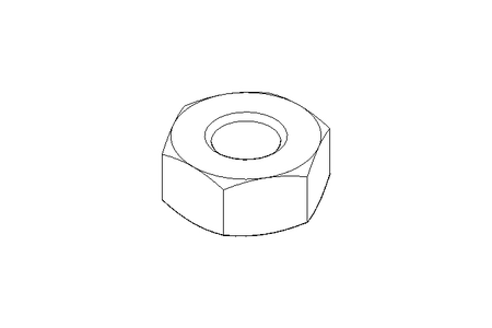 Tuerca hexagonal M4 St-Zn DIN934