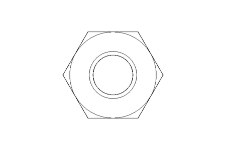 Tuerca hexagonal M4 St-Zn DIN934