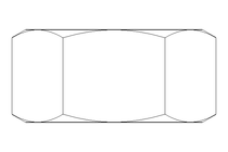 Hexagon nut M8 A2 DIN934