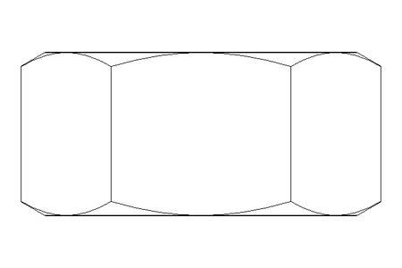 Hexagon nut M8 A2 DIN934