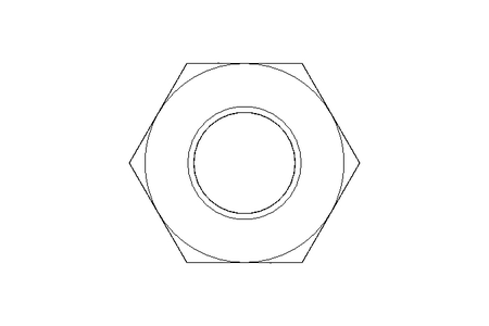 Dado esagonale M8 1.4571 DIN934