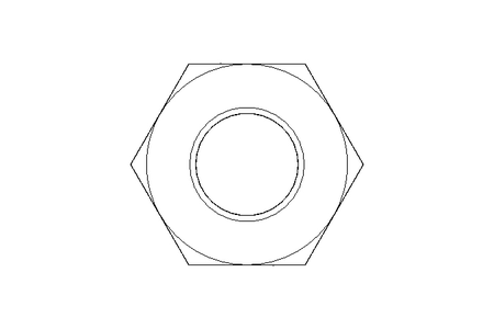 Dado esagonale M8 1.4571 DIN934