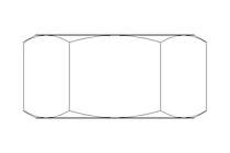 Hexagon nut M8 A2