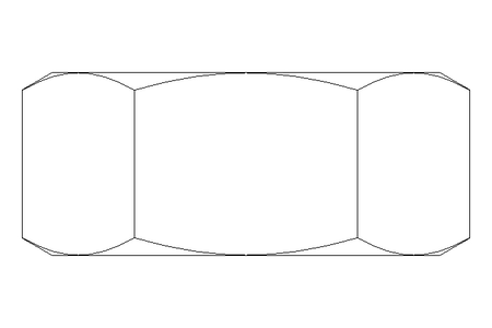 Tuerca hexagonal M10 A2 DIN934