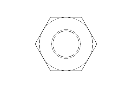 Tuerca hexagonal M10 A2 DIN934