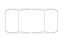 Écrou hexagonal M10 A4 DIN934