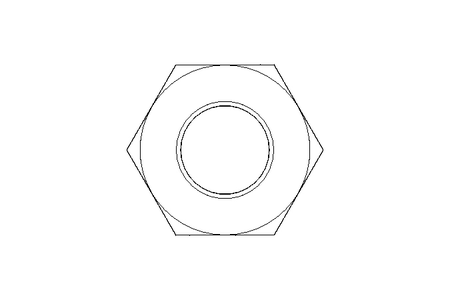 Hexagon nut M10 A4 DIN934